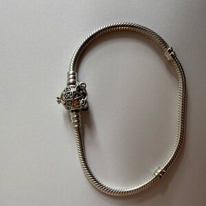 Disney Cinderella Pumpkin Coach Clasp Pandora Moments Bracelet